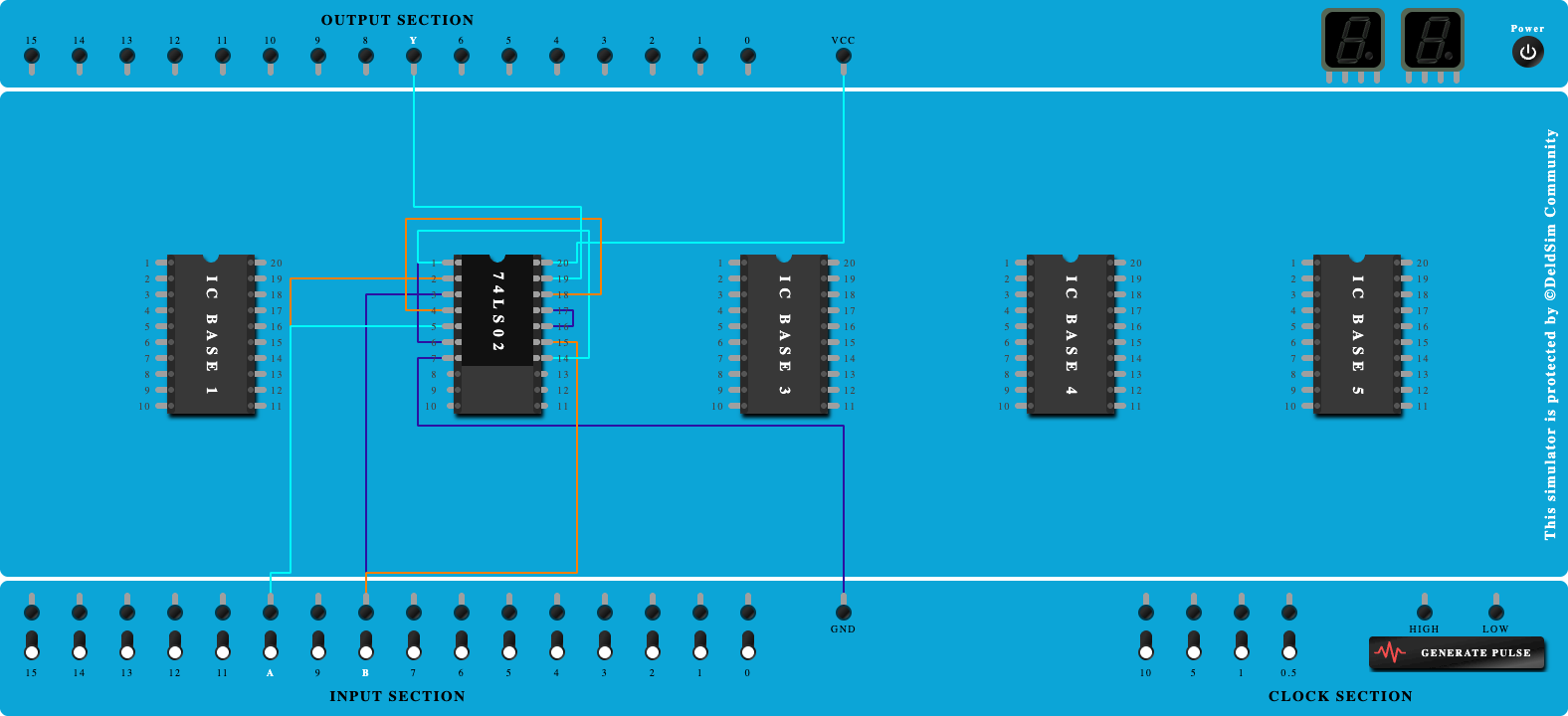 Implementation of EX-NOR Gate using NOR gate
