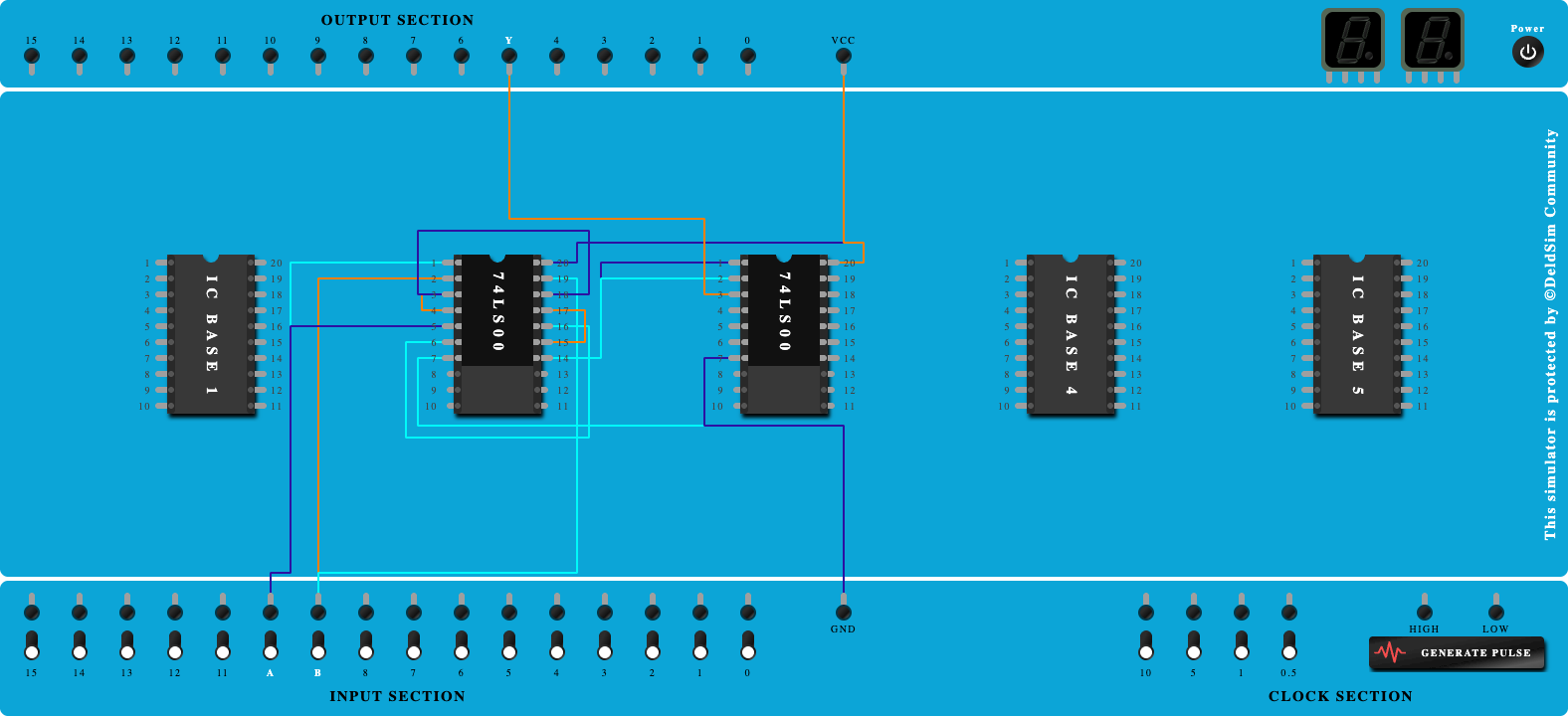 Implementation of Ex-NOR Gate using NAND gate