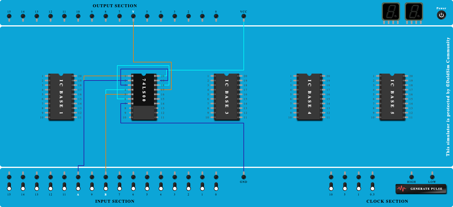 Implementation of OR Gate using NAND gate
