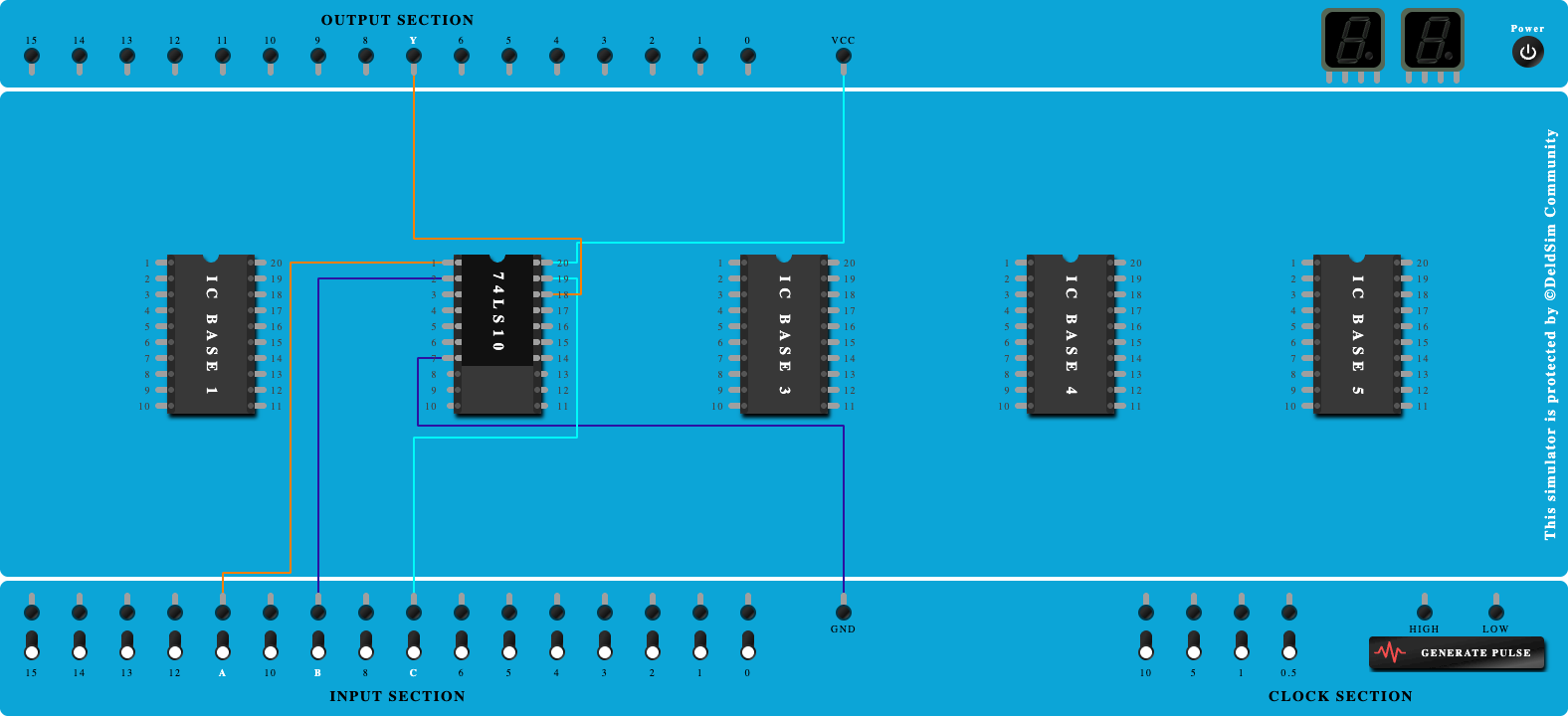 Triple 3-Input NAND Gate