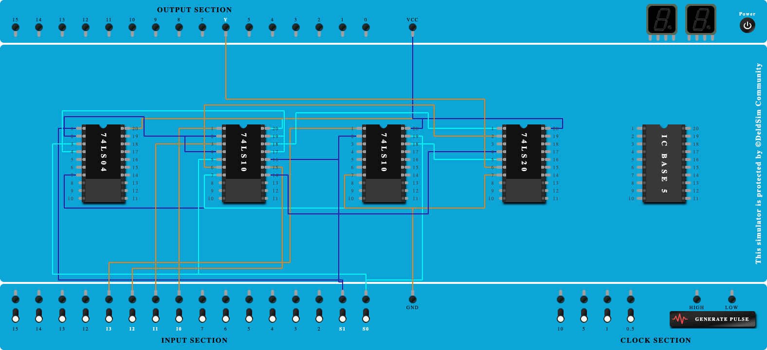To design and implement Multiplexer using gates