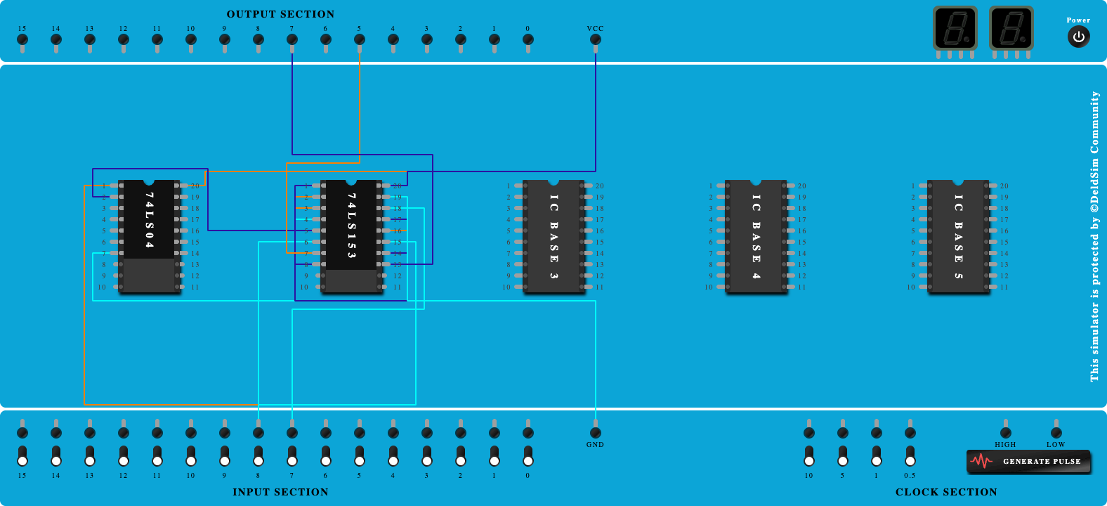 HALF ADDER USING MUX