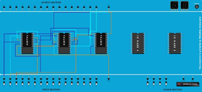 full subtractor using universal gates(nand)  - Copy