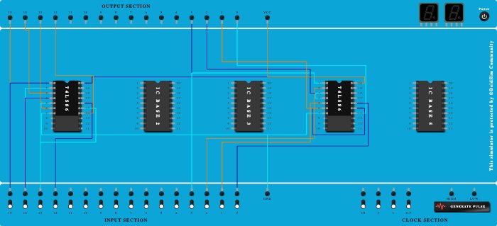 4 bit binary to gray and Gray to binary