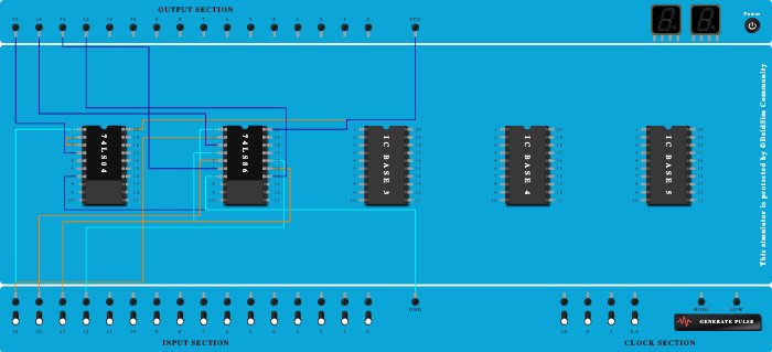 4 bit binary to gray