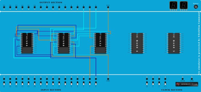 1 bit comparator