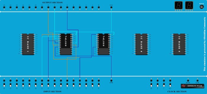 OR USING NAND