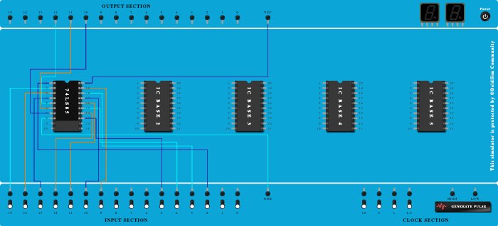 4-bit comparator