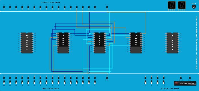 Single bit comparator