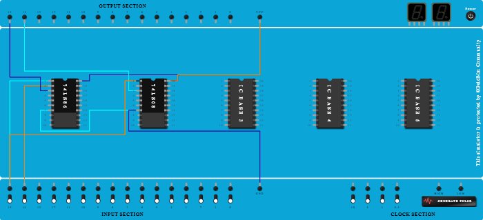 Half Adder Circuit.