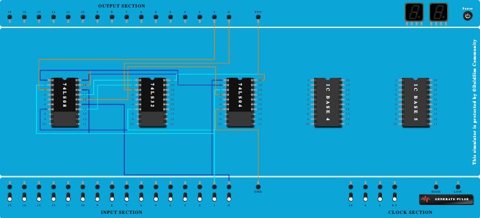half subtracter 64