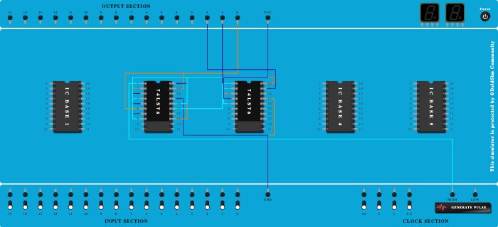 3bit up asynchronous