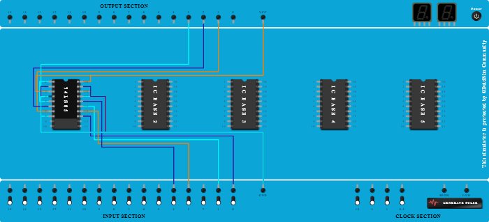 2 bit comparator