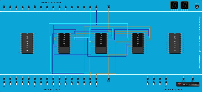 Full Adder using Nand Gate 