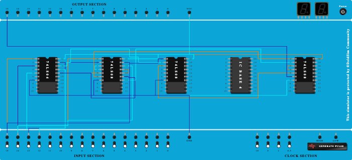 exp 6b comparator 2bit G