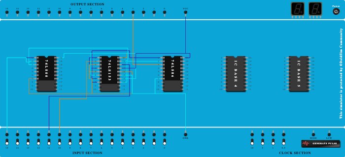 8:1 mux using two 4:1 