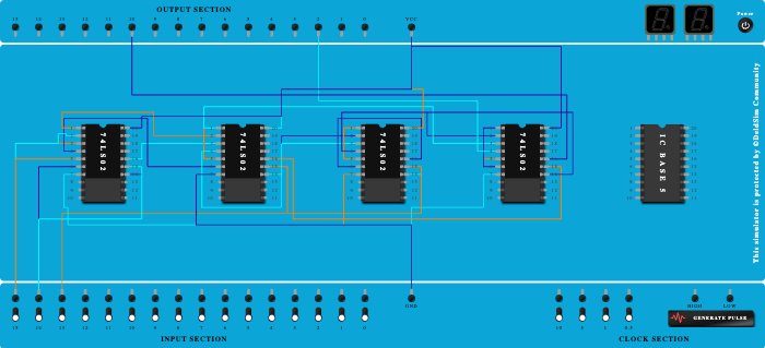 full adder using nor gate