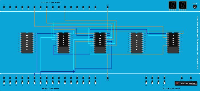 1 BIT COMPARATOR