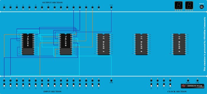 2:4 Decoder using Logic Gates - Surabhi Chandra (2121) 