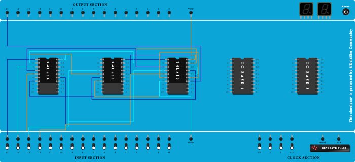 2 Bit Comparator using Basic Gates 2