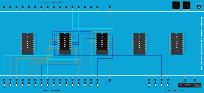 async 3 bit counter UP ascending