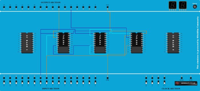 half Subtractor_Basic gates