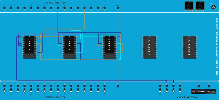 Asyn- Ripple up counter