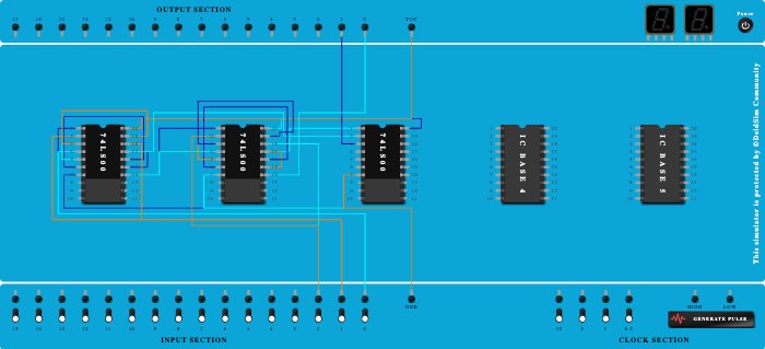Full Subtractor (NAND)