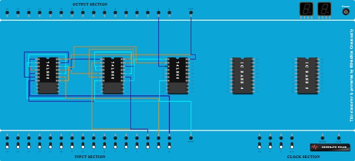 Full Subtractor using universal gates