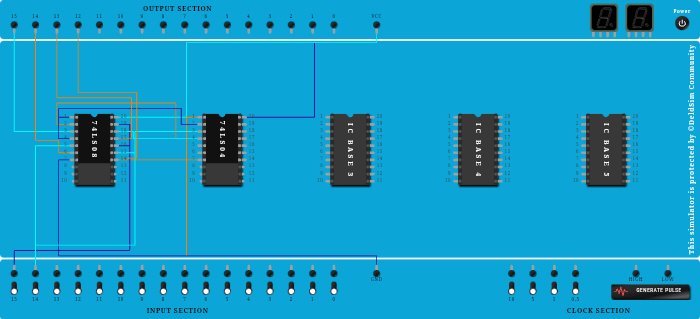 2 to 4 decoder using basic gates - Copy