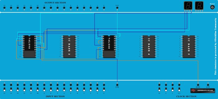 Dcade counter(mod 7) - Copy