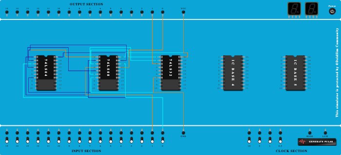 half substractor using basic gates