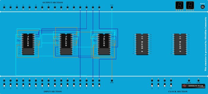 Assignment-2 4-bit gray to binary convertor