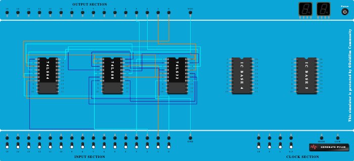 4bit BCD to Excess 3