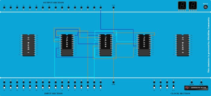 XOR gate using basic gates