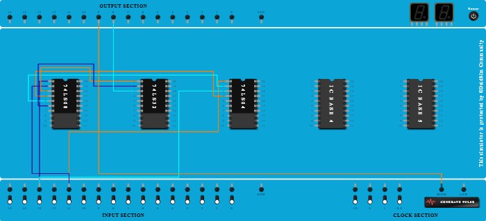 Synchronous Up /down counter using JK flip-flop.
