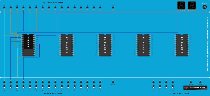 binary to gray ex or - Copy