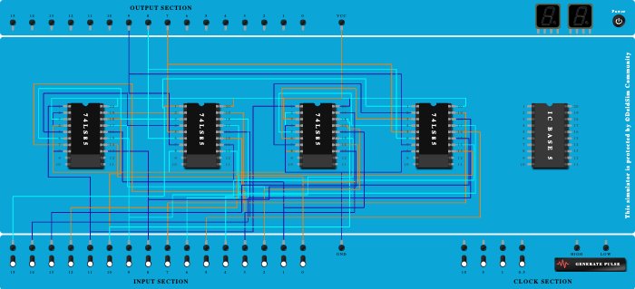 16 Bit Comparator using IC 7485