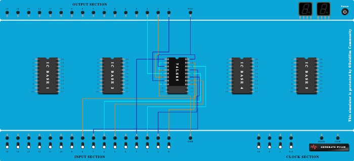 4 bit comparator