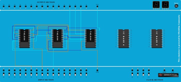 Full Adder and Subtractor using NAND gate