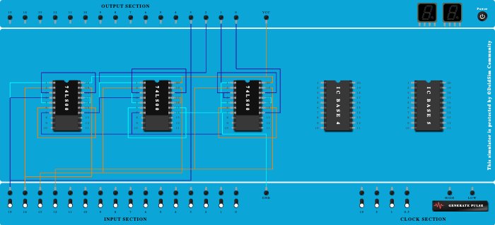 Gray to Binary(4 bits)