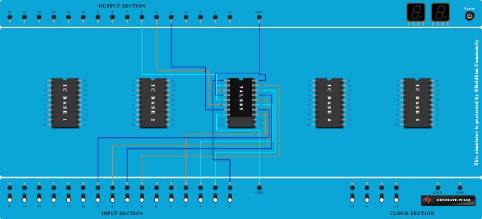 4 bit comparator 
