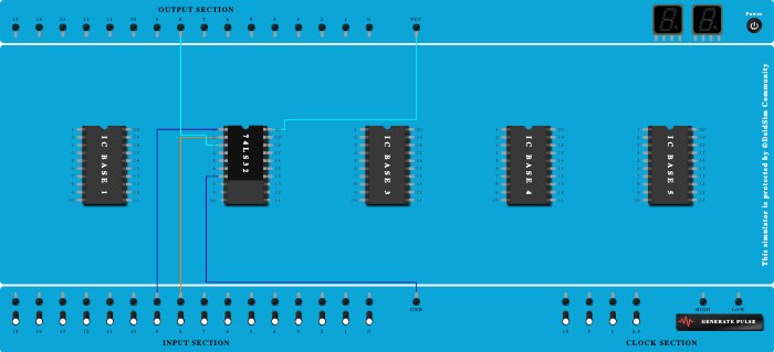 74LS32 quad 2-input OR gate 2020BCS0040