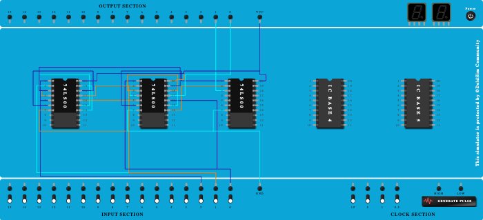 Full Adder using NAND Gates - Copy