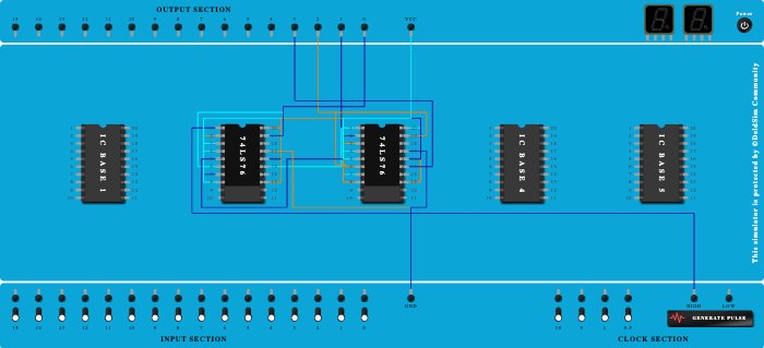 Asynchronous 4bit up