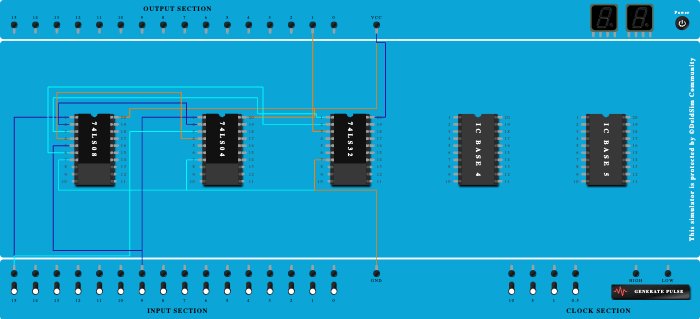 XOR gate using basic gates