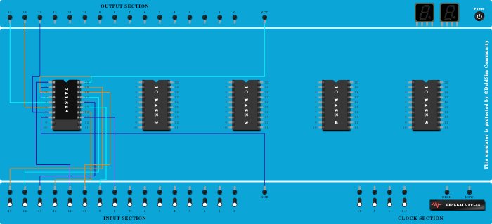 4 bit comparator