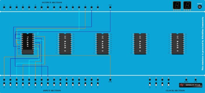 exp 4  4 bit comparator