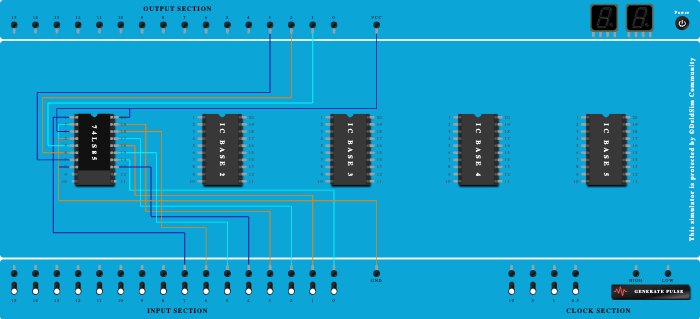 4 bit comparator