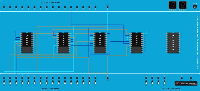 2 Bit Comparator (A>B)